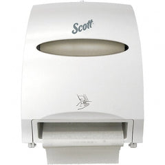 Kimberly-Clark Professional - Hands Free, Metal/Plastic Paper Towel Dispenser - 15.761" High x 12.7" Wide x 9.572" Deep, White - Exact Tooling