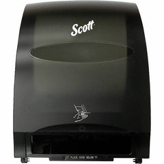 Kimberly-Clark Professional - Hands Free, Metal/Plastic Paper Towel Dispenser - 15.761" High x 12.7" Wide x 9.572" Deep, Smoke (Color) - Exact Tooling