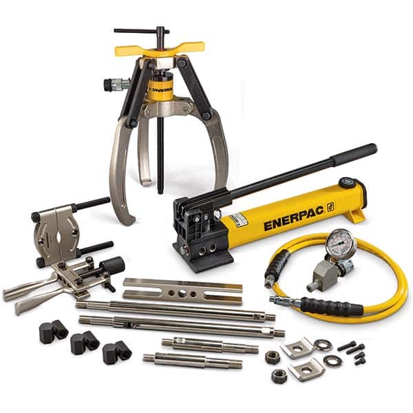 Enerpac - Puller & Separator Sets Type: Hydraulic Puller Set Maximum Spread (Inch): 3.3125 - Exact Tooling