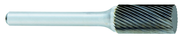 SA-3 -- 9mm x 19mm LOC x 6mm Shank x 50mm OAL Cylindrical Carbide Medium Right Hand Spiral Burr - Exact Tooling