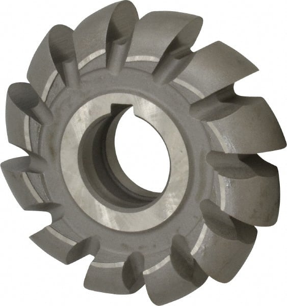 Value Collection - 7/16" Radius, 7/8" Circle Diam, 3-1/4" Cutter Diam, Arbor Connection, Convex Radius Cutter - High Speed Steel, Uncoated, 12 Teeth - Exact Tooling