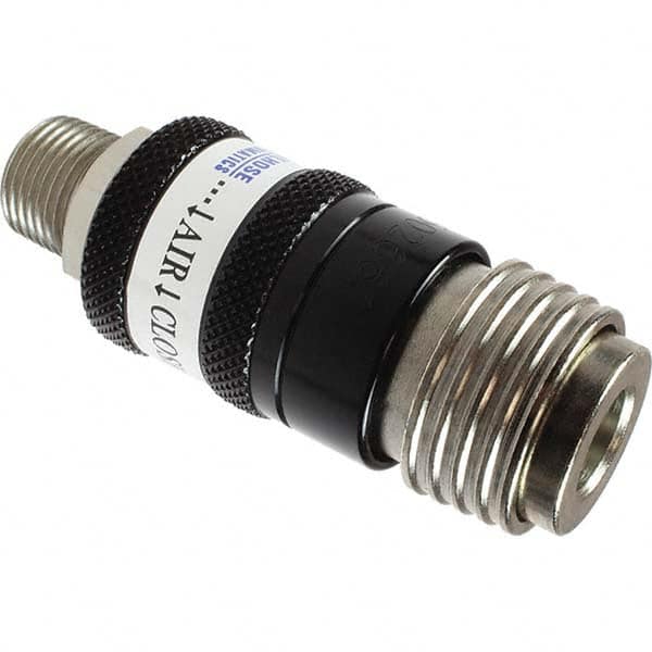Coilhose Pneumatics - Pneumatic Hose Fittings & Couplings Type: Safety Coupler Thread Size: 3/8 - Exact Tooling