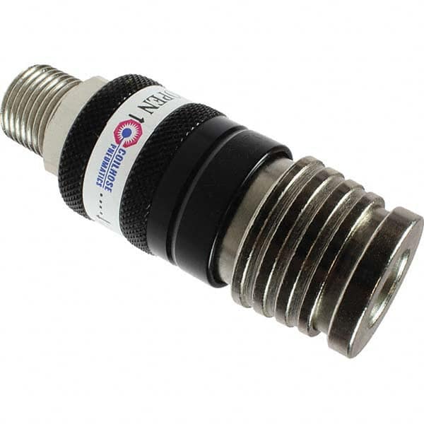 Coilhose Pneumatics - Pneumatic Hose Fittings & Couplings Type: Safety Coupler Thread Size: 3/8 - Exact Tooling