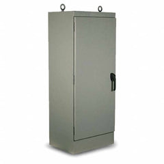 Wiegmann - NEMA 4 Steel Standard Enclosure with Cabinet Hinged Cover - Exact Tooling