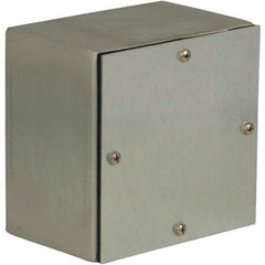 Wiegmann - NEMA 4 Steel Junction Box Enclosure with Screw Cover - Exact Tooling
