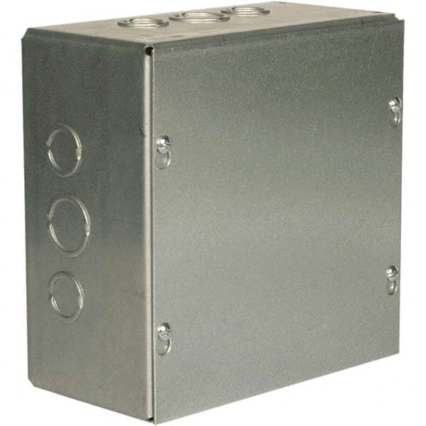 Wiegmann - NEMA 1 Steel Junction Box Enclosure with Screw Cover - Exact Tooling