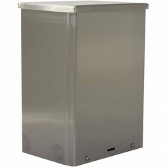 Wiegmann - NEMA 3R Stainless Steel Junction Box Enclosure with Screw Cover - Exact Tooling