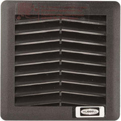 Wiegmann - Filtered Enclosure Cooling Blowers & Accessories Accessory Type: Exhaust Grille Overall Width/Diameter (Inch): 6 - Exact Tooling