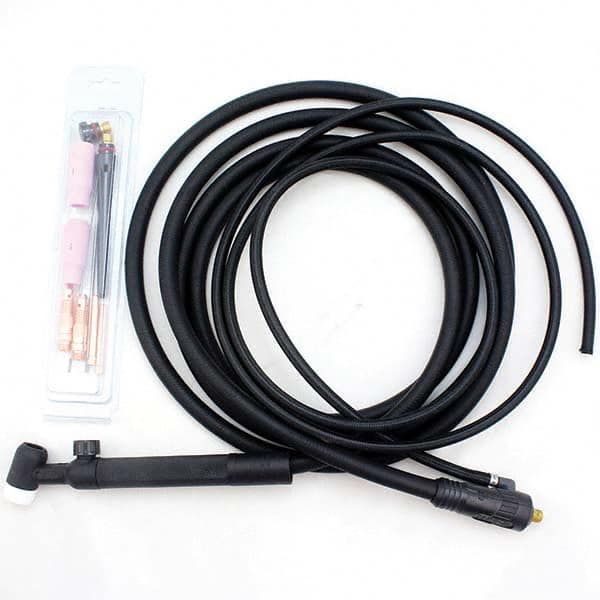 PRO-SOURCE - TIG Welding Torches; Type: TIG ; Material: Tungsten ; Length (Feet): 13 ; Gas Valve Included: Yes - Exact Tooling