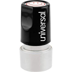 UNIVERSAL - Pre-inked Stock Stamps Type: Message Message: SMILEY FACE (ICON) - Exact Tooling