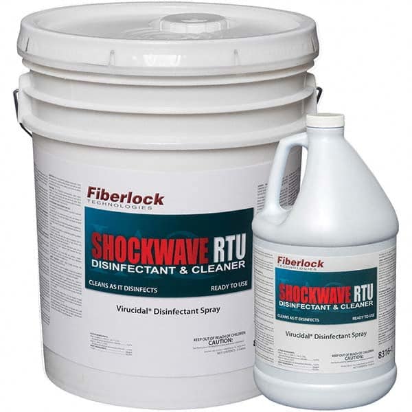 Fiberlock - 20 oz Aerosol Stainless Steel Cleaner - Exact Tooling