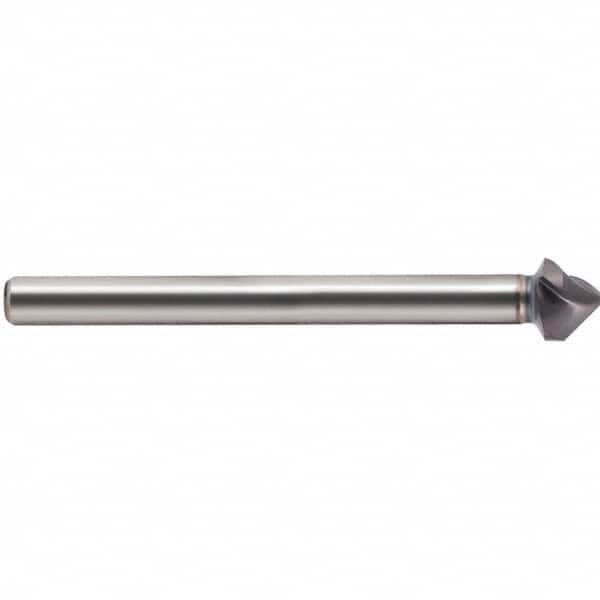 Guhring - 10.4mm Head Diam, 6mm Shank Diam, 3-Flute 90° High Speed Steel Countersink - Exact Tooling