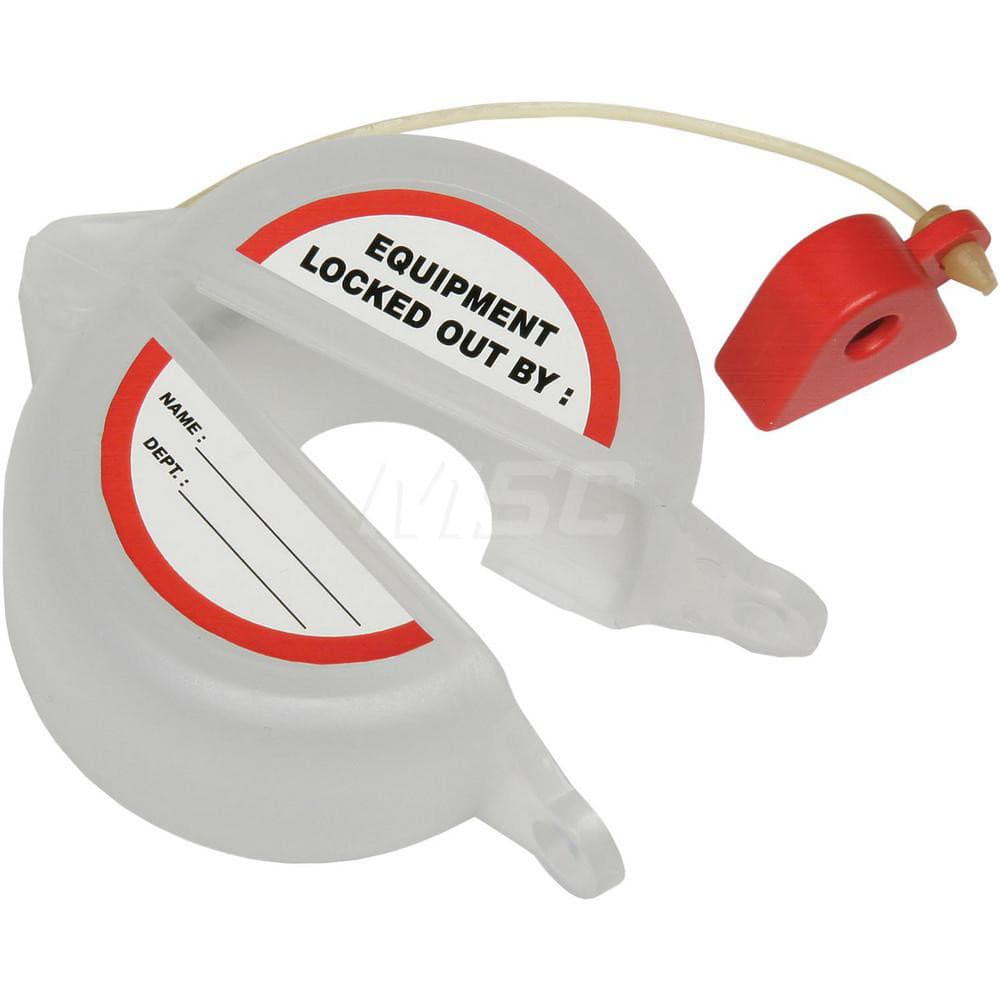 Ability One - Electrical Equipment Lockouts; Type: Pushbutton Lockout ; Maximum Cord Diameter (Decimal Inch): 3.5 ; Maximum Number of Padlocks: 1 ; Device Material: Plastic - Exact Tooling