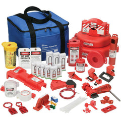 Ability One - Electrical Equipment Lockouts; Type: Maintenance Department Lockout ; Maximum Cord Diameter (Decimal Inch): 2.5 ; Maximum Number of Padlocks: 6 ; Device Material: Plastic - Exact Tooling