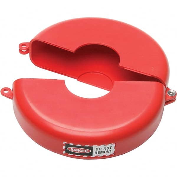 Ability One - Pneumatic & Valve Lockouts; Type: Gate Valve Lockout ; Maximum Number of Padlocks: 3 - Exact Tooling