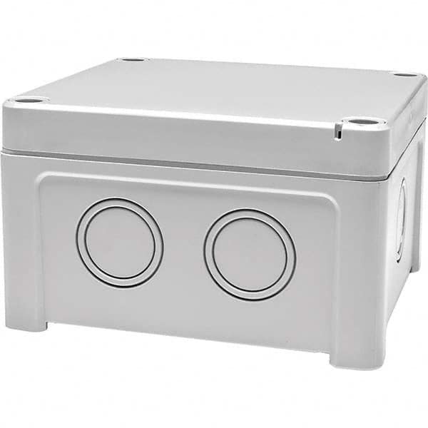 Fibox - NEMA 1, 4, 4X, 12 Polycarbonate Standard Enclosure with Screw Cover - Exact Tooling