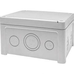 Fibox - NEMA 1, 4, 4X, 12 Polycarbonate Standard Enclosure with Screw Cover - Exact Tooling