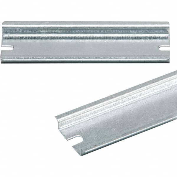 Fibox - DIN Rail Product Type: DIN Rail Material: Zinc-Plated Steel - Exact Tooling