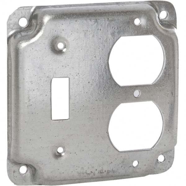 Hubbell-Raco - Steel Electrical Box Cover - Exact Tooling