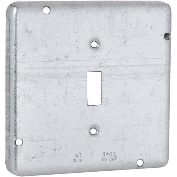 Hubbell-Raco - Steel Electrical Box Cover - Exact Tooling