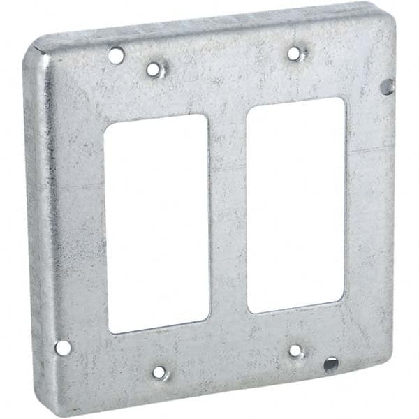 Hubbell-Raco - Steel Electrical Box Cover - Exact Tooling