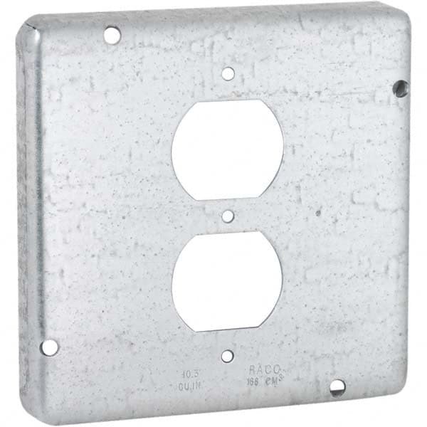 Hubbell-Raco - Steel Electrical Box Cover - Exact Tooling