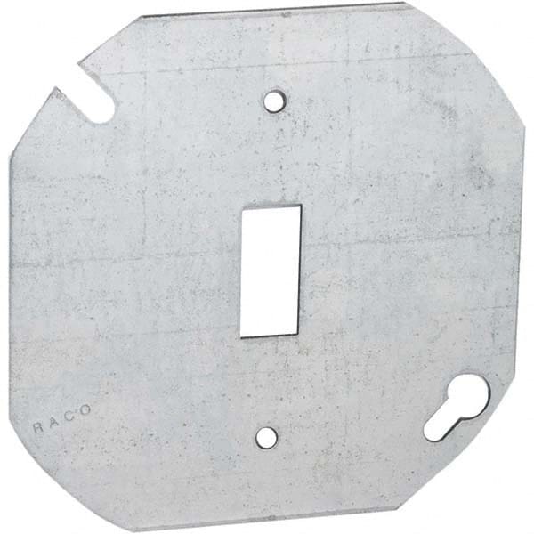 Hubbell-Raco - Steel Electrical Box Flat Cover - Exact Tooling