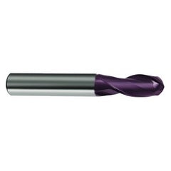 15/64" Dia. - 2-1/2" OAL - 30 Helix Firex CBD Ball Nose EM - 2 FL - Exact Tooling