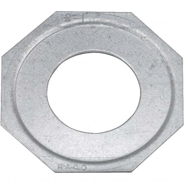 Hubbell-Raco - Electrical Enclosure Accessories For Use With: Conduit; Steel Box Accessory Type: Reducing Washer - Exact Tooling