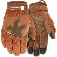MCR Safety - Size L Leather or Synthetic Leather General Protection Work Gloves - Exact Tooling