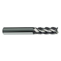 16mm Dia. - 92mm OAL - 4 FL Variable Helix Bright Carbide End Mill - Exact Tooling