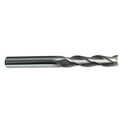 5mm Dia. - 75mm OAL - 45° Helix Bright Carbide End Mill - 2 FL - Exact Tooling