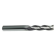 5mm Dia. - 75mm OAL - 45° Helix Bright Carbide End Mill - 2 FL - Exact Tooling