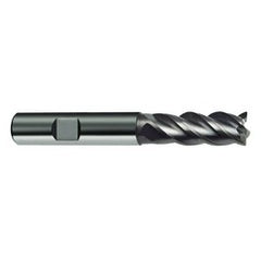 20mm Dia. - 104mm OAL - 4 FL Variable Helix Bright Carbide End Mill - Exact Tooling