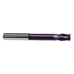 10mm Dia. - 100mm OAL - 4 FL 30 Helix Firex Carbide End Mill - Exact Tooling