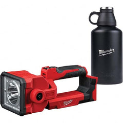 Milwaukee Tool - Cordless Work Lights Voltage: 18 Run Time: 7 hrs - Exact Tooling