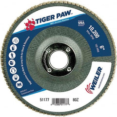 Weiler - Flap Discs Abrasive Type: Coated Flap Disc Type: Type 29 - Exact Tooling