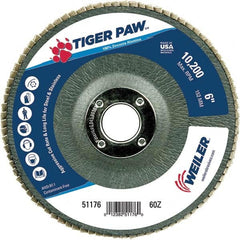 Weiler - Flap Discs Abrasive Type: Coated Flap Disc Type: Type 29 - Exact Tooling
