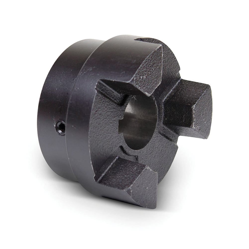 TB Wood's - Flexible Coupling; Type: Coupling Half ; Bore Diameter (Decimal Inch): 1.375 ; Maximum Bore Diameter (Inch): 1.375 ; Outside Diameter (Inch): 5 ; Overall Length (Inch): 2.19 ; Material: Cast Iron - Exact Tooling