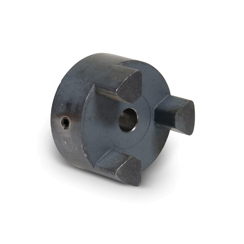 TB Wood's - Flexible Coupling; Type: Coupling Half ; Bore Diameter (Decimal Inch): 0.4375 ; Maximum Bore Diameter (Inch): 0.4375 ; Outside Diameter (Inch): 2.53 ; Overall Length (Inch): 1.06 ; Material: Sinter Carbon Steel - Exact Tooling