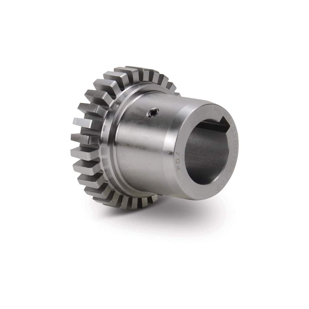 TB Wood's - Flexible Coupling; Type: Coupling Hub ; Bore Diameter (Decimal Inch): 1 ; Maximum Bore Diameter (Inch): 1 ; Outside Diameter (Inch): 1.56 ; Overall Length (Inch): 1.87 ; Material: Steel - Exact Tooling