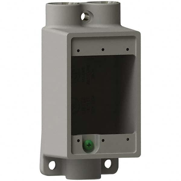 Hubbell Killark - Electrical Outlet Boxes & Switch Boxes Enclosure Type: Device Box Enclosure Shape: Rectangle - Exact Tooling