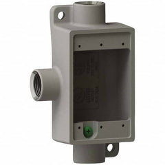 Hubbell Killark - Electrical Outlet Boxes & Switch Boxes Enclosure Type: Device Box Enclosure Shape: Rectangle - Exact Tooling