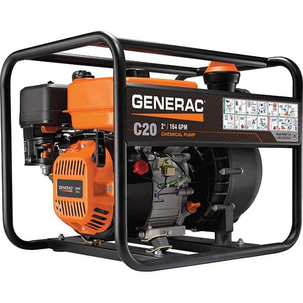 Generac Power - Self-Priming Engine Pumps Horsepower: 5.0 Engine Type: OHV - Exact Tooling