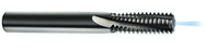 1/2-13 4FL Carbide Thread Mill-Coolant Thru-TiCN - Exact Tooling