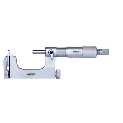 Insize USA LLC - Interchangeable-Anvil Micrometers; Operation Type: Mechanical ; Minimum Measurement (Decimal Inch): 0.0000 ; Digital Counter: No ; Maximum Measurement (Decimal Inch): 1.0000 ; Thimble Type: Ratchet Stop ; Graduation (Decimal Inch): 0.0001 - Exact Tooling