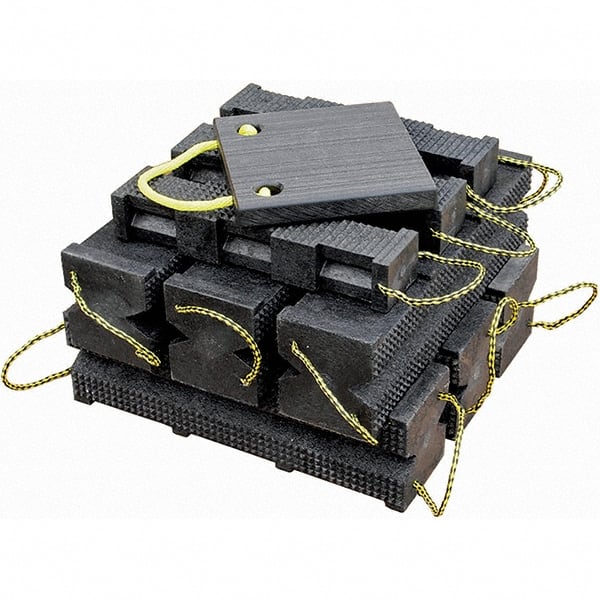 AME International - Cribbing Blocks & Sets Material: Recycled Plastic Height (Inch): 24 - Exact Tooling