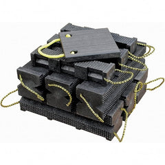 AME International - Cribbing Blocks & Sets Material: Recycled Plastic Height (Inch): 24 - Exact Tooling