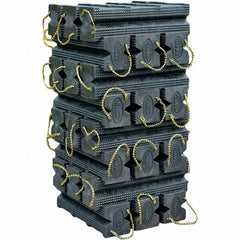 AME International - Cribbing Blocks & Sets Material: Recycled Plastic Height (Inch): 48 - Exact Tooling