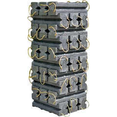 AME International - Cribbing Blocks & Sets Material: Recycled Plastic Height (Inch): 48 - Exact Tooling